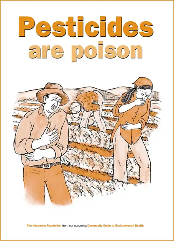 Pesticides are Poison booklet cover.