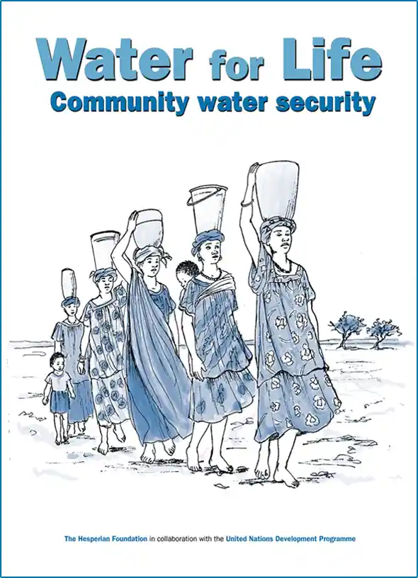 Water for Life: Community water security booklet Cover.