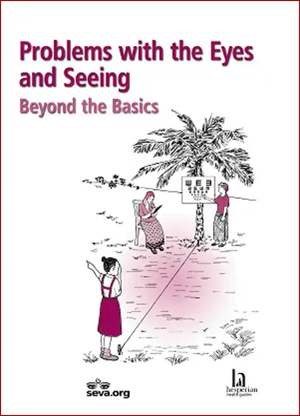 Problems with the eyes and seeing, beyond the basics booklet cover.