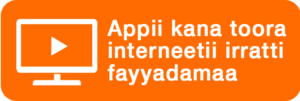 Appii kana toora interneetii irratti fayyadamaa